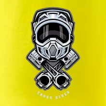 Cross rider písty helma