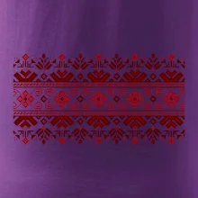 Ukrajinský vzor - červený