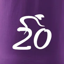 Cyklista slaví dvacítku (20)