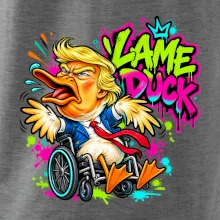 Trump lame duck graffiti