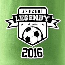 Zrození fotbalové legendy - tvůj den a rok narození