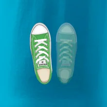 Párové boty - zelené