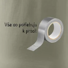 Vse co potřebuju k práci - Lepící páska
