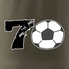 Fotbal kulaté narozeniny 70