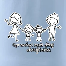 Opravdoví muži dělají dvojčata - kluk kluk