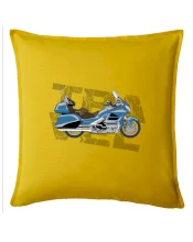 Cestovní motorka Amerika modrá