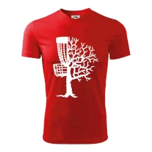 Disc golf pozor strom