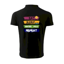 Eat sleep watter polo barevné
