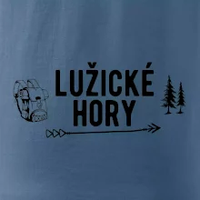 Lužické hory nápis