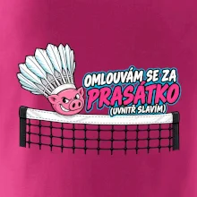 Badminton omluva za prasátko