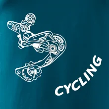 Cycling nápis šikmo