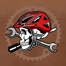 Lebka biker opravář