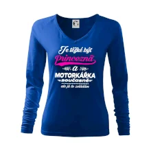 Je těžké být princezna - motorkářka Je těžké být princezna - motorkářka
