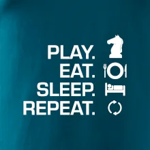 Eat sleep play - šachy