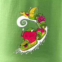 Milkshake vlak kreslený (Pecka design)