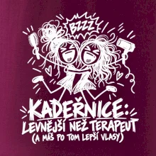 Kadeřnice levnější než terapeut - kreslené