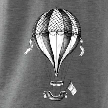 Horkovzdušný balón  kreslený