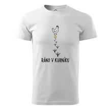 Ráno v kurníku slepice a vejce