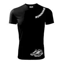 Running nápis šikmo