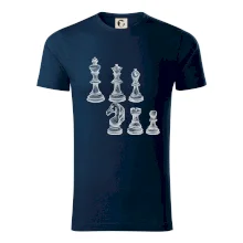 Šachové figurky kreslené