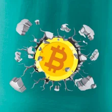 Bitcoin v triku Bitcoin v triku