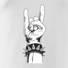 Rock ruka s náramkem