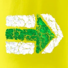 Párová turistická značka zelená