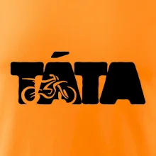 Táta nápis - motorka enduro