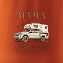 Máma dovolená začíná až si konečně sednu obytný pick-up