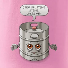 Opuštěné štěně - sud (Hana-creative)