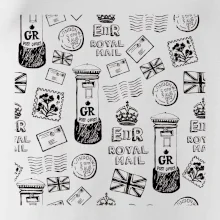 Britská pošta ikony