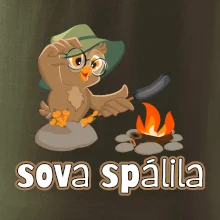 Sova spálila