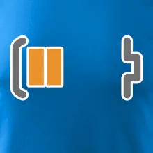 Rodinná trika - baterie táta