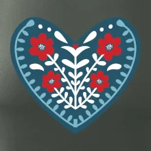 Folklor - srdce modré plné