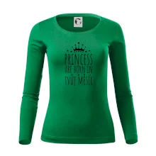 Princesses are born in (vlastní nápis měsíc narození)