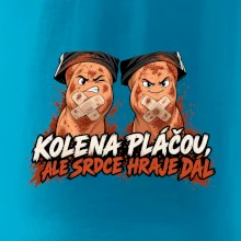 Nohejbal kolena pláčou srdce hraje