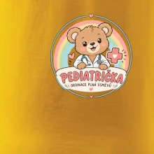 Pediatrička ordinace plná úsměvů - medvídek a duha
