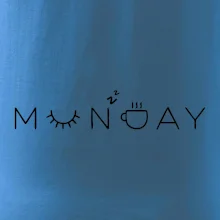 Monday nápis