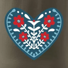 Folklor - srdce modré plné