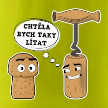 Zátka - chtěla bych taky lítat