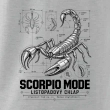 Listopadový štír technický nákres scorpio mode