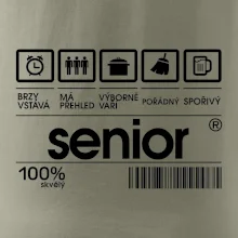 Čárový kód senior