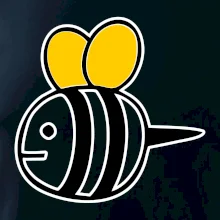 Včelka kreslená Včelka kreslená