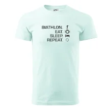 Biathlon Eat Sleep Repeat