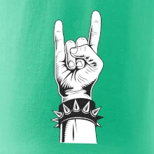 Rock ruka s náramkem