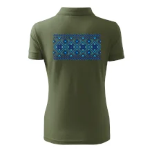 Ukrajinský vzor - modrý