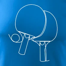 Pálky na stolní tenis jedním tahem