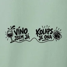 Víno jsem já a kolaps je ona