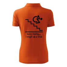 Keep staring i might do a trick