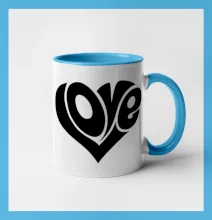 Love nápis jednoduchý